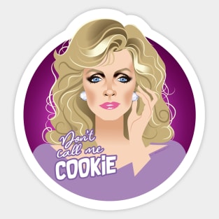 Don't call me cookie Sticker